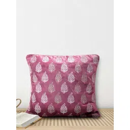 Living Scapes by Pantaloons Wine Cotton Cushion Cover-picture-19