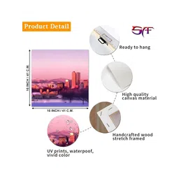 Livin'luxe Blue & Red Spider Man Painting Canvas Wall Art image 2