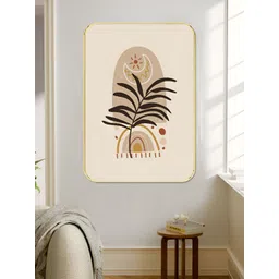 Livin'luxe Unisex Pink & Brown 1 Piece Wood Other Wall Paintings image 4