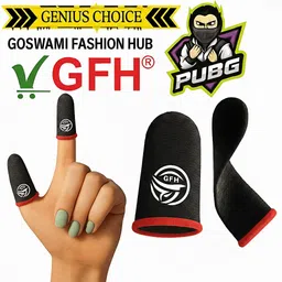 lixis Anti-Sweat, High Sensitivity Thumb Sleeves for BGMI, PUBG | Mobile Game Finger Sleeve-picture-24