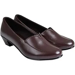 liyu立宇 LIYU INTERNATIONAL Women's Classic Black Slip-On Formal Shoes ? Low Heel Office Wear & Daily Comfort Loafers-picture-10