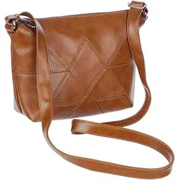ll leather land designer bags Unisex Adult Sling Bag - SLG_90 ( Tan)-picture-37
