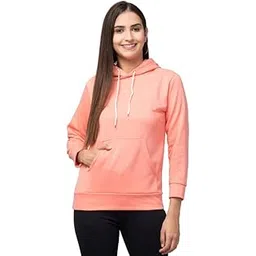lll fashion Women's Fleece Plain Hoodie-picture-15