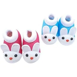 lmn child care Comfortable & Light weight Booties (Pack of 2)-picture-48