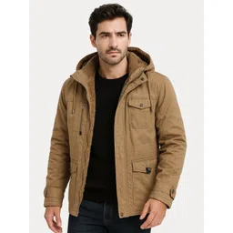 L'monte Men Solid Hooded Insulator Winter Parka Jacket-picture-17