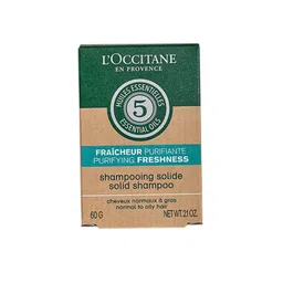 LOccitane en Provence Transparent Purifying Freshness Solid Shampoo 60ml-image-1