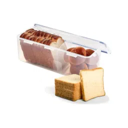 Lock & Lock Transparent Plastic Rectangular Bread Box with Divider-picture-25