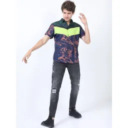 LOCOMOTIVE Men Grey Tapered Fit Mildly Distressed Heavy Fade Stretchable Jeans-picture-14