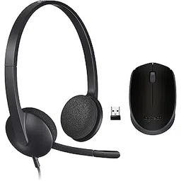 Logitech H340 Stereo Over Ear Wired Headphones with Mic with Noise-Cancelling, USB, Pc/Mac/Laptop --image-7