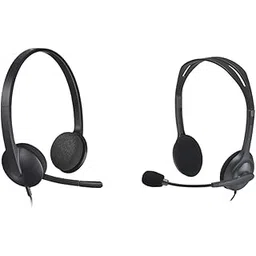 Logitech H340 Stereo Wired Over Ear Headphones with Mic with Noise-Cancelling, USB, Pc/Mac/Laptop --image-3