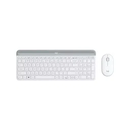 Logitech MK470 Slim Combo Wireless Mouse and Keyboard (Off White)-picture-14