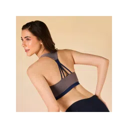 Lola and Mae Varsity Edit Sports Bra - Grey LMB1041-picture-24