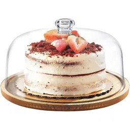 lomesh Acrylic, Wooden Cake Server-picture-45