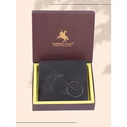 LONDON ALLEY Men Leather Two Fold Wallet-picture-10