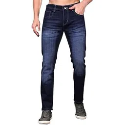 london hills Men's Regular Fit Mid Rise Cotton Jeans || Regular Jeans || Jeans || Jeans Pants || Denim Jeans-picture-37