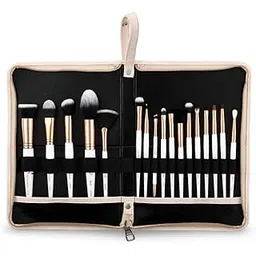 London Prime HD GlamStrokes Makeup Brush Set Kit 17 Pcs Brushes Eyeliner Brushes Blending Face Powder Blush Cosmetics Brushes Tool Kit-picture-13