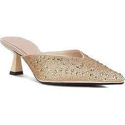 london rag Aldora Rihnestones Embellished Mules-picture-17