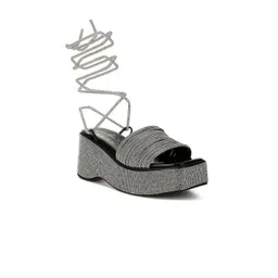 London Rag Embellished Leather Wedge with-picture-23