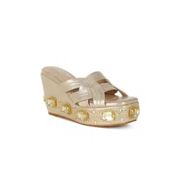 London Rag Embellished Wedge Heel Sandals-picture-10