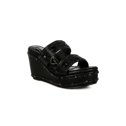 London Rag Embellished Wedge Heel Sandals-picture-20