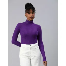 London Rag Turtle Neck Ribbed Pullover-picture-41