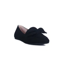 London Rag Women Black Suede Loafers-picture-39