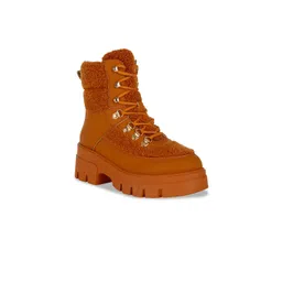 London Rag Women Block Heel Round Toe Hiking Boots-picture-31