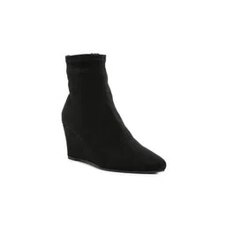 london rag Women Mid-Calf Boots with Suede Upper-picture-12