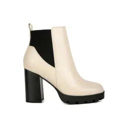 London Rag Women's Beige Chelsea Boots-picture-39