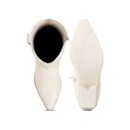 London Rag Women's Beige Cowboy Boots image 3