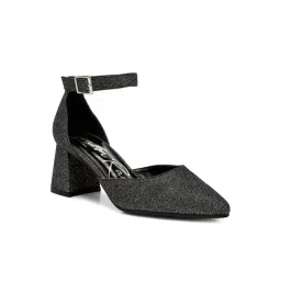 London Rag Women's Black Ankle Strap Sandals-picture-18