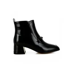 London Rag Women's Black Casual Booties-picture-24