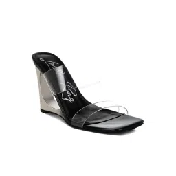 London Rag Women's Black Casual Wedges-picture-33