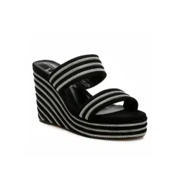 London Rag Women's Black Ethnic Wedges-picture-23