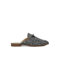 London Rag Women's Black Mule Sandals-picture-17