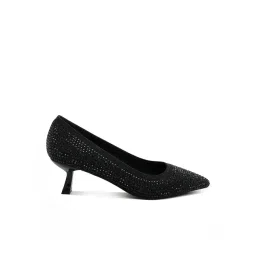 London Rag Women's Black Stiletto Pumps-picture-40
