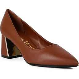 london rag Womens Block Heel Pumps Pump-picture-12