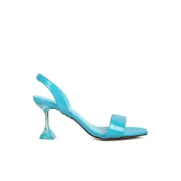 London Rag Women's Blue Sling Back Sandals-picture-19