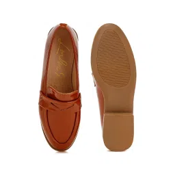 London Rag Women's Brown Casual Loafers image 3