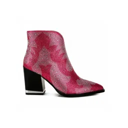 London Rag Women's Fuchsia Casual Booties-picture-34