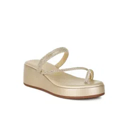 London Rag Women's Gold Toe Ring Sandals-picture-33