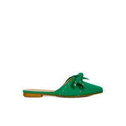 London Rag Women's Green Mule Shoes-picture-43