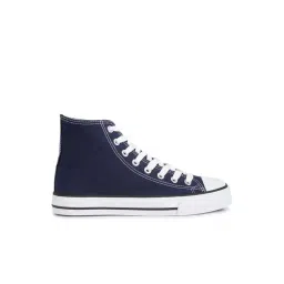 London Rag Women's Navy Ankle High Sneakers-picture-40