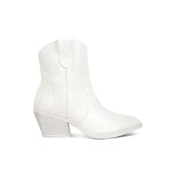 London Rag Women's Off White Cowboy Boots-picture-29