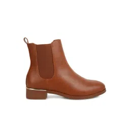 London Rag Women's Tan Chelsea Boots-picture-19