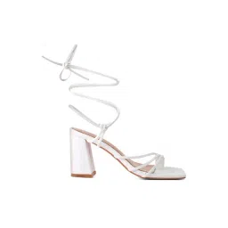 London Rag Women's White Gladiator Sandals-picture-14