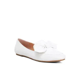 London Rag Women's White Loafers image 2