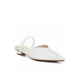 London Rag Women's White Mule Shoes-picture-14