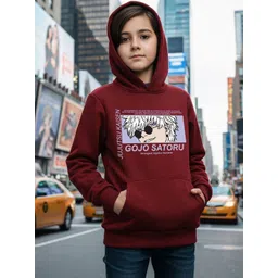 LONDON STREETS Boys Printed Hooded Sweatshirt-picture-45