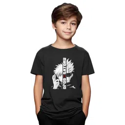 LONDON STREETS Kids Printed Raw Edge T-shirt-picture-45